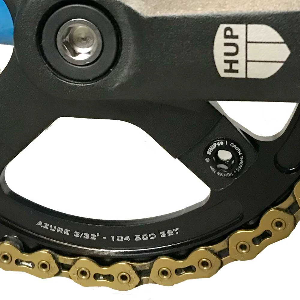 HUPcc HUP Track Chainrings: 38T/40T/42T 104bcd: Kids Velodrome Race Bikes 1 HUPcc HUP Track Chainrings: 38T/40T/42T 104bcd: Kids Velodrome Race Bikes