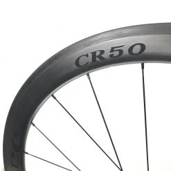 HUPcc HUP CR50 'Black Label' 700c Aero Wheelset (50mm Deep CX Legal Rim Brake Clinchers)