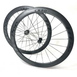 HUPcc HUP CR50 'Black Label' 700c Aero Wheelset (50mm Deep CX Legal Rim Brake Clinchers)