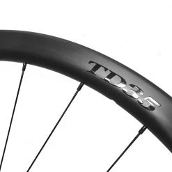 HUPcc CX HUP TD35 'Black Label' 700c Disc Aero Wheelset (35mm Deep BC Legal Tubs)