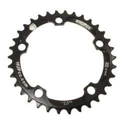 HUPcc CX HUP 34T/36T/38T/40T 110bcd Narrow-Wide Chainrings: Kids Road Race/Cyclocross/MTB Race Bikes