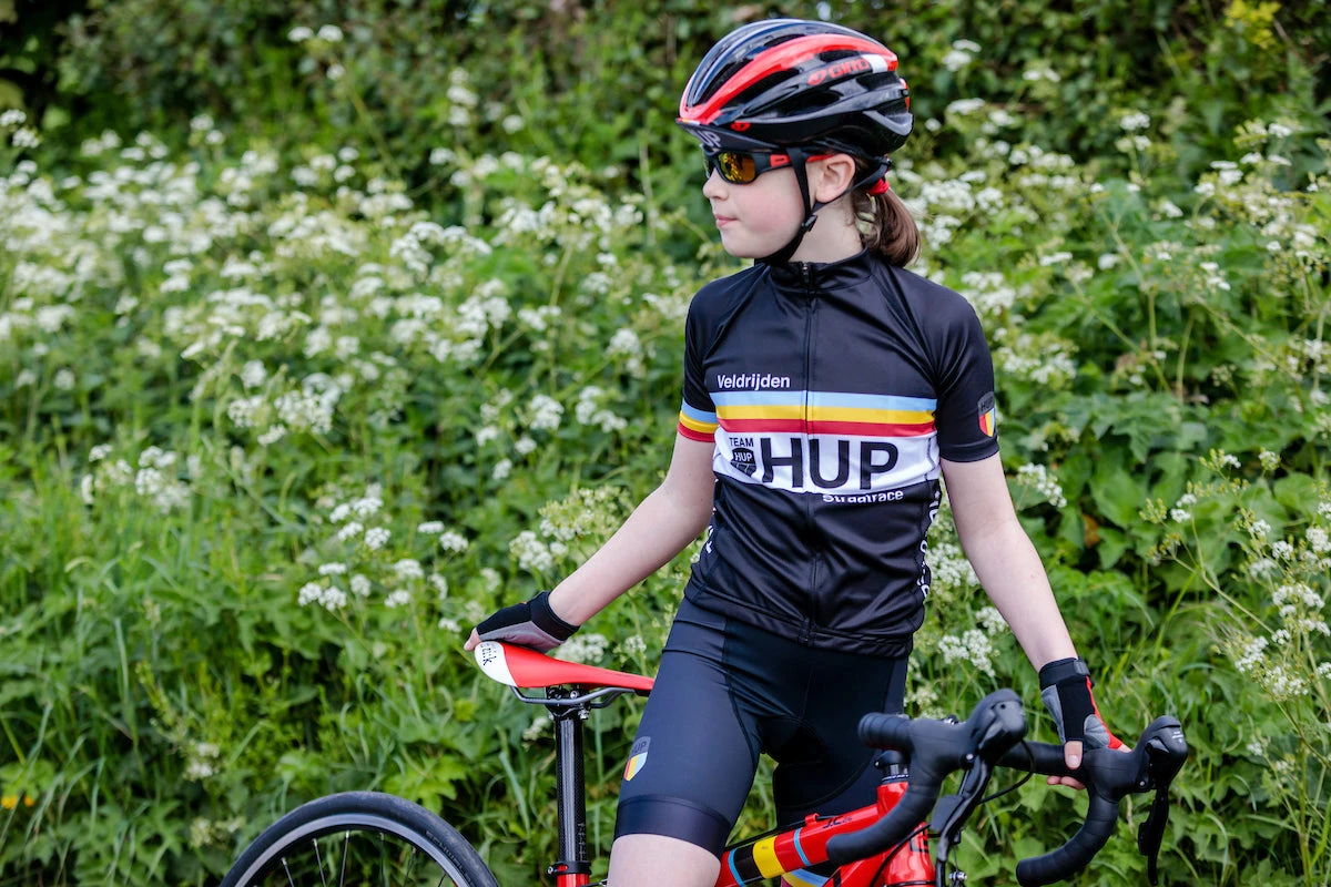 HUPcc TEAM HUP Kids Short Sleeved Cycling Jersey Brands 9 HUPcc TEAM HUP Kids Short Sleeved Cycling Jersey Brands