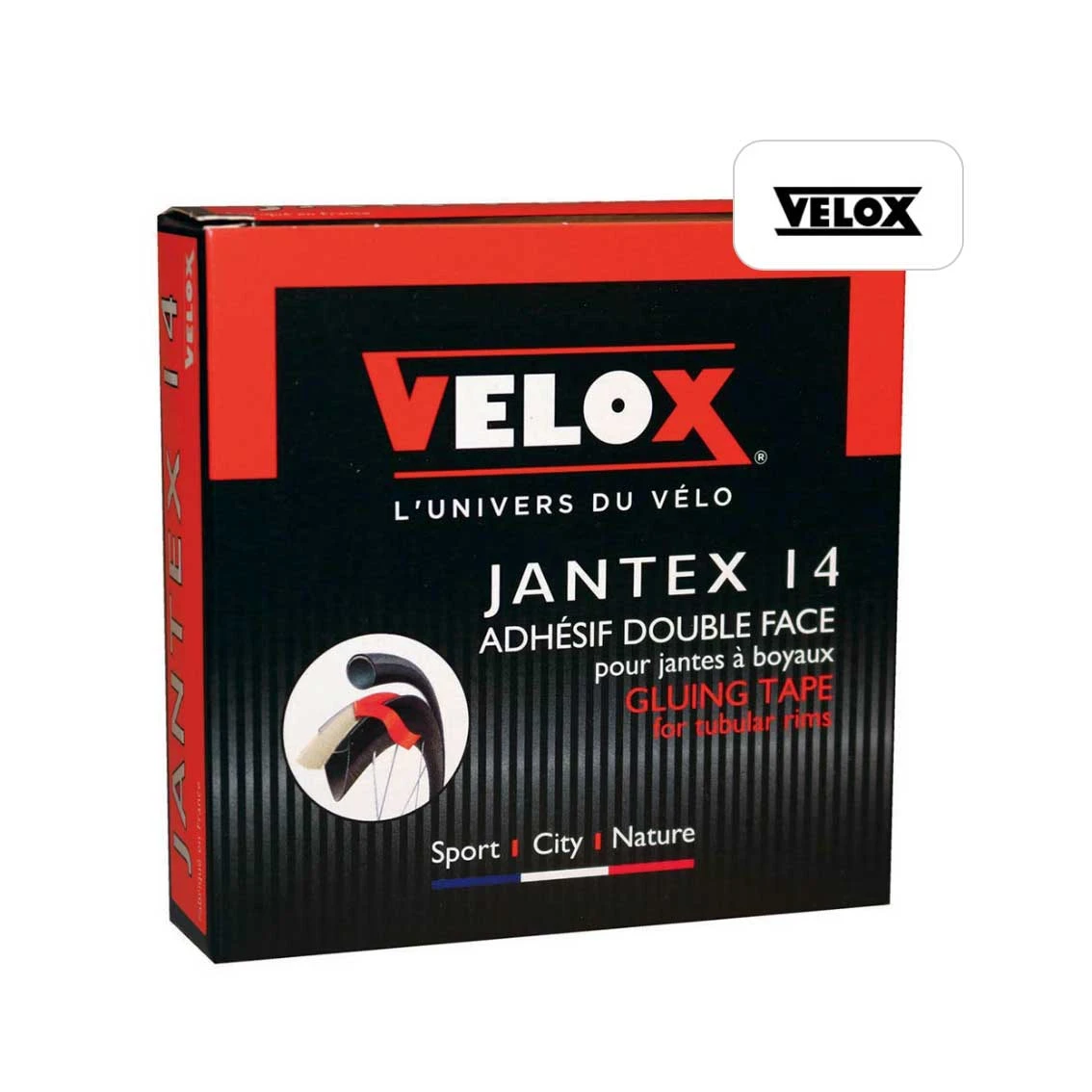 Velox Jantex 14 Hi-Temp Tub Tape For Carbon Rims Track 1 Velox Jantex 14 Hi-Temp Tub Tape For Carbon Rims Track